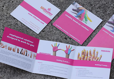 Brochure Design and Print for Lili Hunter HR